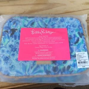 Lilly Pulitzer lunch box - new